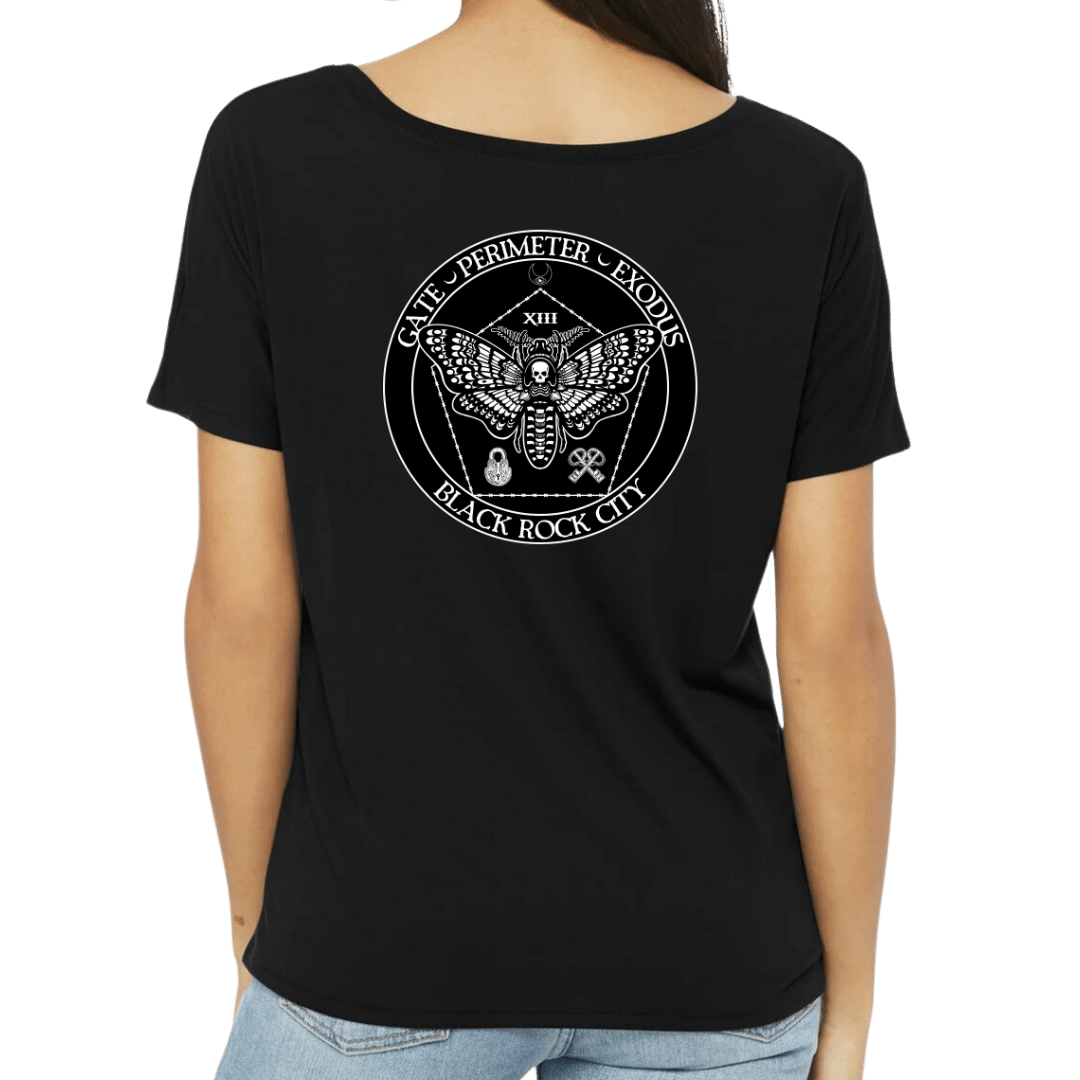 2023 Slouchy Scoop Neck Tee